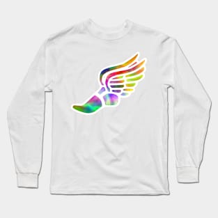 Rainbow Track Shoe Long Sleeve T-Shirt